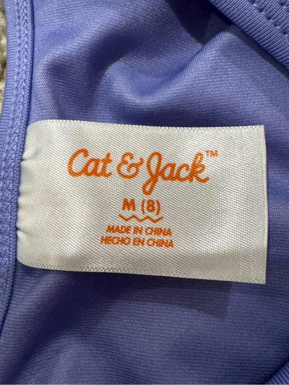 Cat & Jack Girls Gymnastics‎ Leotard Size M 8 Pink Purple Dance